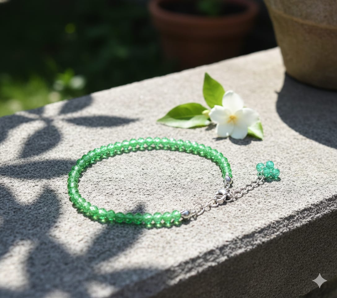 Cristal Verde Brilhante